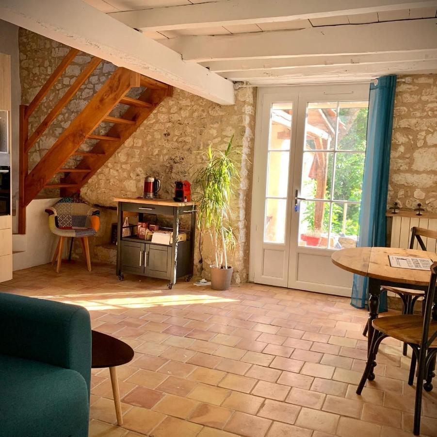 Gite La Canopee A Duras - Piscine 외부 사진