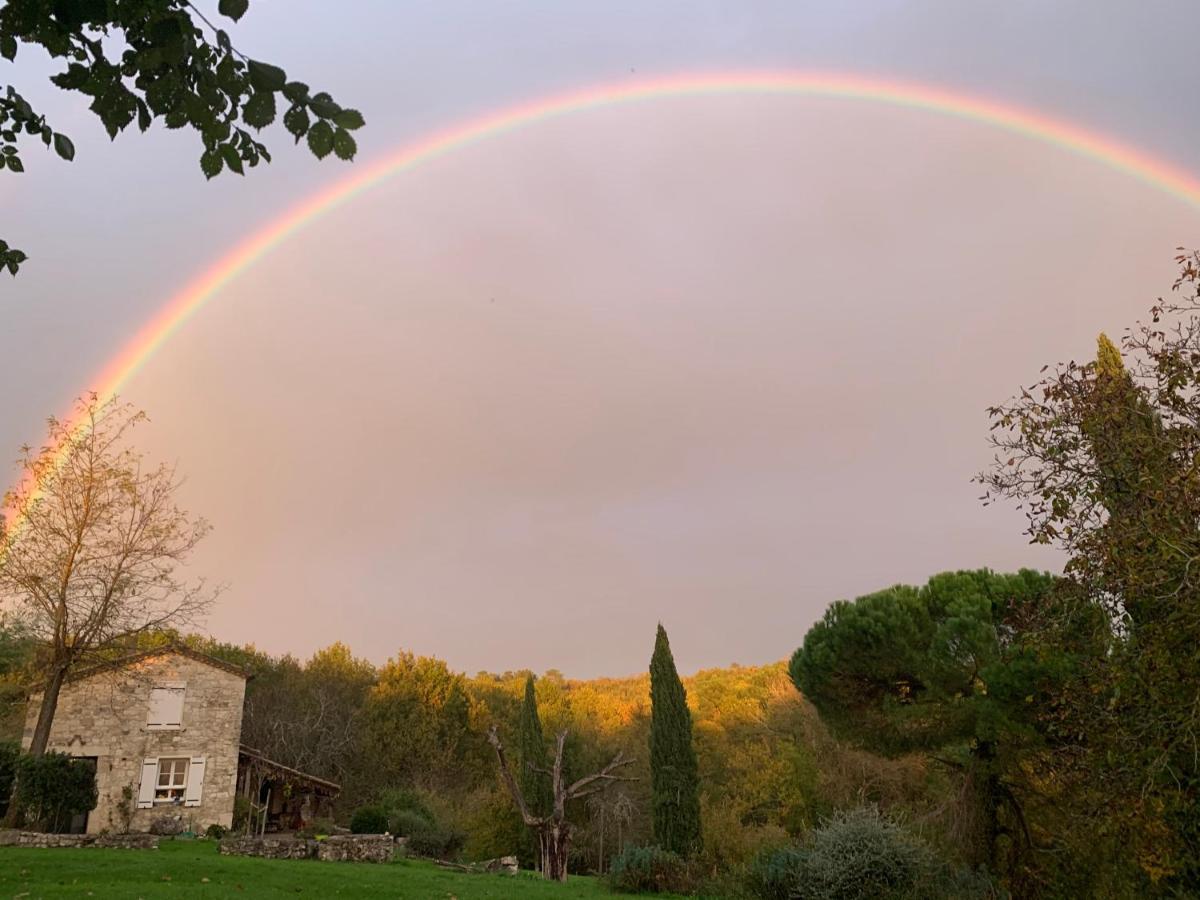 Gite La Canopee A Duras - Piscine 외부 사진
