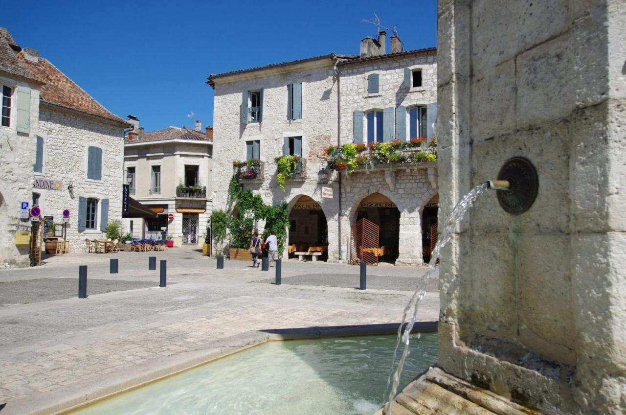 Gite La Canopee A Duras - Piscine 외부 사진